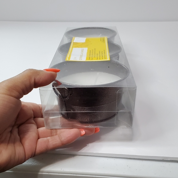 Citronella 3Pack Candle Set - Picture 4 of 4